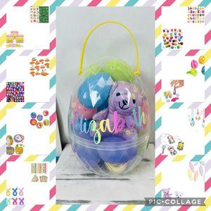18 piece personalized prefilled Easter eggs for kids Easter toys for kids Easter